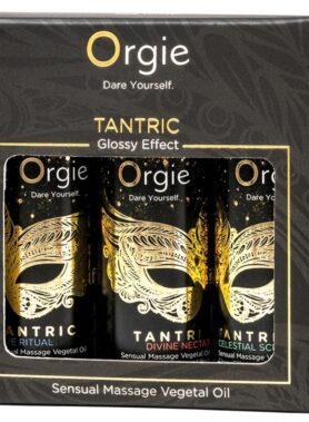 ORGIE - TANTRIC MINI SIZE COLLECTION SENSUAL MASSAGE OILS 3 X 30 ML