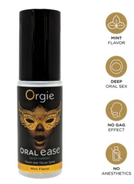 ORGIE - ORAL EASE MOUTH AND THROAT SPRAY MINT 50 ML
