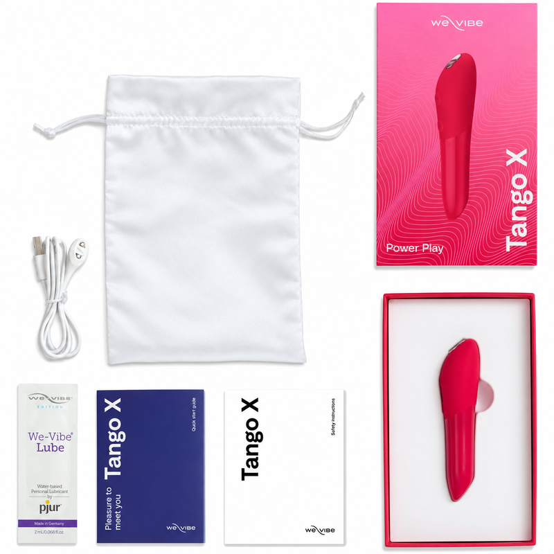 WE-VIBE - TANGO X RECHARGEABLE BULLET VIBRATOR CHERRY RED - Image 9